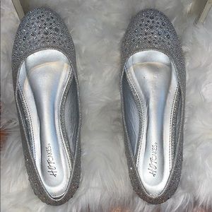 Sparkly flats